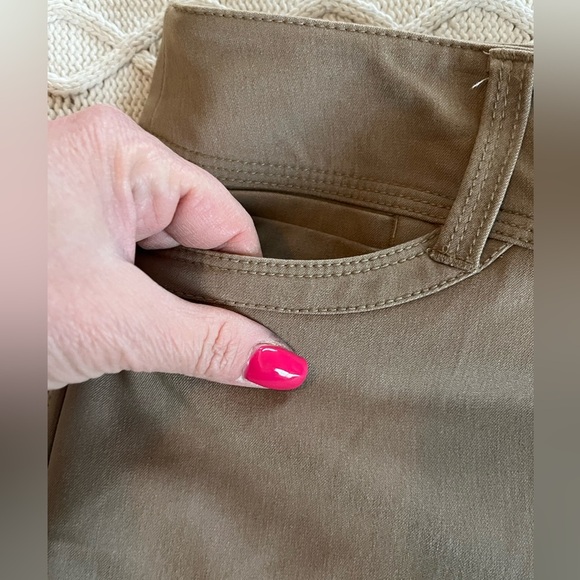 Zac & Rachel Tan Dress Pants/ Slacks Straight Leg women’s Size 12 - Picture 12 of 14